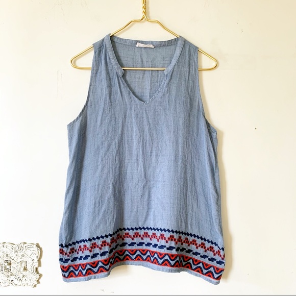 THML Tops - THML Embroidered Top